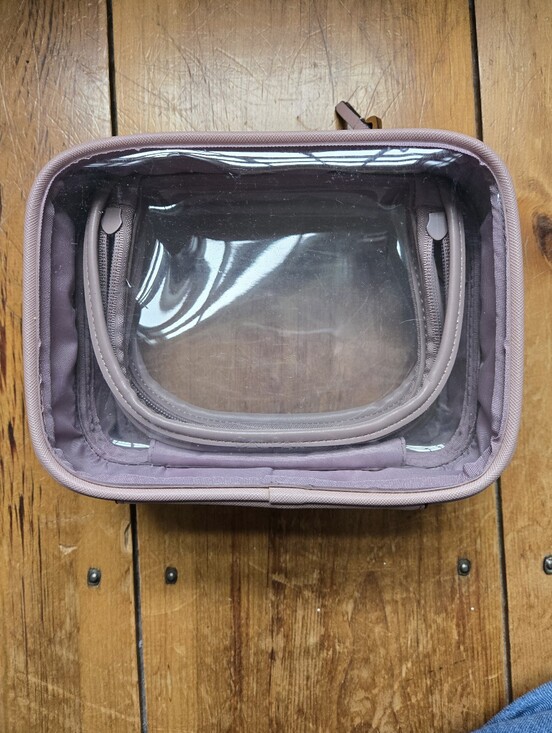 Calpak Handbags - Calpak Small Clear Cosmetic Case